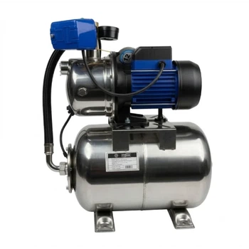 Насосная станция FORWATER JET 150S, 1,1 кВт, H55 м, Q3,9 м³/ч, бак 24 л, нержавеющая сталь