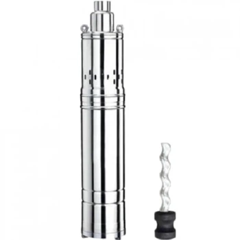 Насос глубинный шнековый GRANDWATER 4SQGD1.8-50-0.55, 0,55 кВт, H=50 м, Q=1,8 м³/ч, кабель 10 м, без пульта
