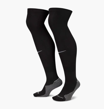 Футбольные гетры унисекс Nike Dri-Fit Strike 42-46 Чорний DH6622-010