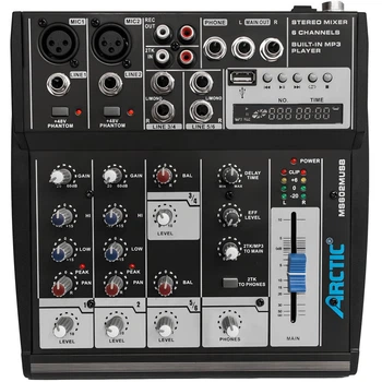 Мікшерний пульт Arctic Audio MS602M USB
