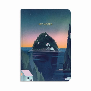 Блокнот Gifty в клітинку "Water". 19х13 см
