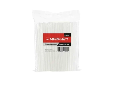 Стрижні клейові Mercury 7,4мм прозорі 7,4*200 (1кг) N-18-103