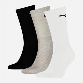 Шкарпетки унісекс Puma Sport 3-pack 88035510 43/46, кольоровий