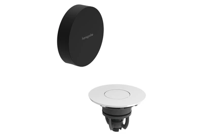 Слив-перелив Hansgrohe Flexaplus наружная часть II для сифона на ванну matt black/white gloss 58187670