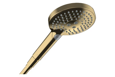 Ручной душ Hansgrohe Raindance Select S PowderRain 120 3jet P EcoSmart+ polished gold optic 26516990