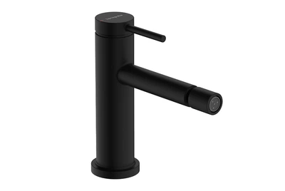 Смеситель для биде Hansgrohe Tecturis S с донным клапаном matt black 73201670
