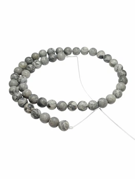 Намистини з яшми 8 мм [SKU-14855]