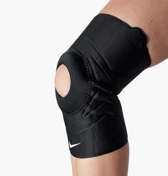 Наколенники Nike Pro Open Patella Knee Sleeve Black L Чорний N1000675-010