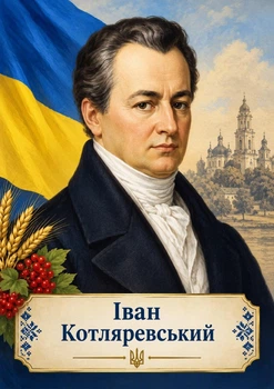 Портрет "Іван Котляревский", розмір 30х40 - А3