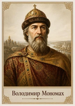 Портрет "Володимир Мономах", розмір 30х40 - А3
