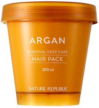 Маска Nature Republic Argan Essential для пошкодженого волосся 200 мл (8806173495849)