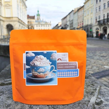 "ПОВІТРЯНЕ КАКАО" - какао з маршмелоу, (250 г.) Lvivski Kraftovi Bombony