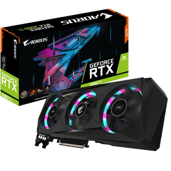 Відеокарта GeForce RTX 3060 12GB Gigabyte Aorus Elite (GV-N3060AORUS E-12GD) Б/В