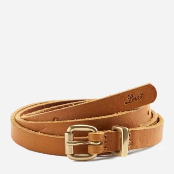 Ремень женский из натуральной кожи Levi's 999870408 L (110,5 см) Коричневый (1162166540)
