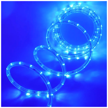 Уличная светодиодная гирлянда Дюралайт 10м 600 LED 220В синий IP68 статический режим SQ-27023