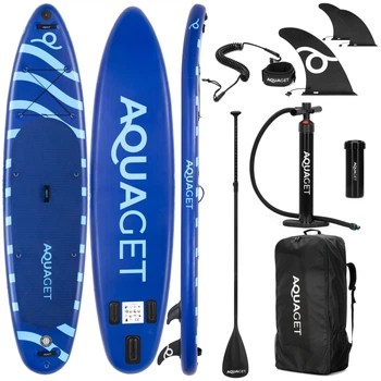 Надувная SUP доска Aquaget 350 см с веслом AQ0041 Blue