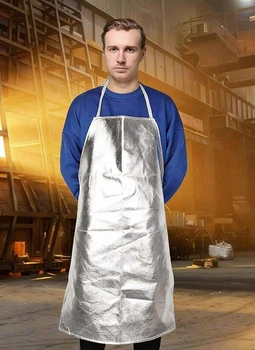 Фартук Minggu термостойкий фольгированный до 1000°C, 95x66 см