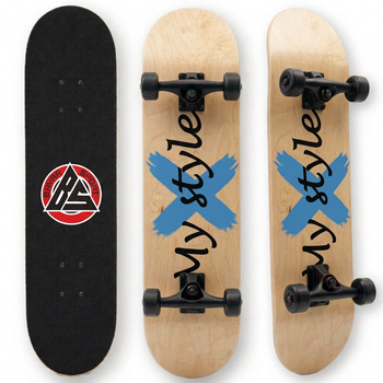 Скейтборд дерев'яний BavarSport Skateboard My Style 4411-14 розмір 78х20см