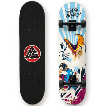 Скейтборд дерев'яний орел BavarSport Skateboard Eagle 4411-17 розмір 78х20см