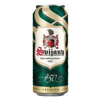 Пиво Svijany 450 Premium (24 шт. ж/б по 0,5л, Чехія)