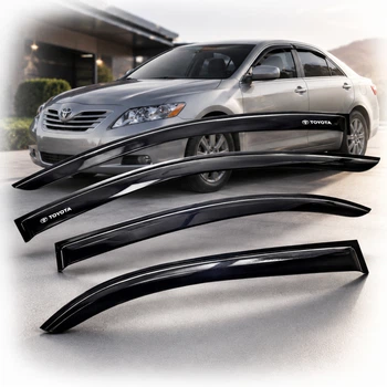 Дефлектори вікон для Toyota Camry (XV40) 2006-2011 Скотч 3M Voron Glass