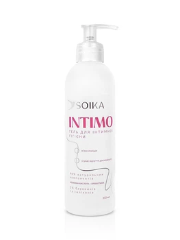 Гель для интимной гигиены Soika INTIMO с молочной кислотой и пребиотиками, 315 мл