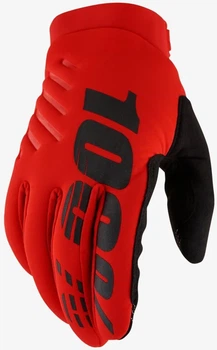 Перчатки зимние Ride 100% Brisker красные, размер M (9)