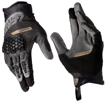 Мотоперчатки Leatt 5.5 HydraDri Adventure Short Stealth S (8) черный короткие водонепроницаемые MicronGrip