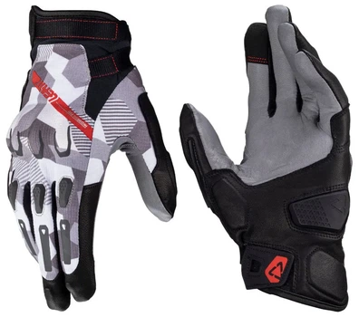 Перчатки мотоциклетные Leatt ADV HydraDri 7.5 Short серые, размер M (9)