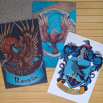 Набірлистівок Harry Potter Гарри Поттер Ravenclaw Рейвенклов (3 шт) 21937