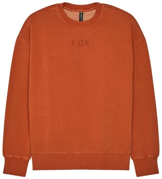 Кофта Fox Oversize Fleece Wordmark коричнева розмір XL