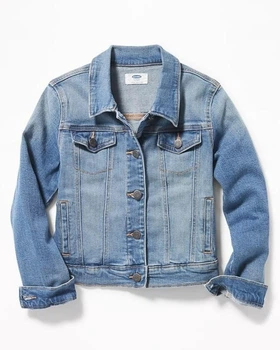 Джинсова куртка Old Navy для дівчинки блакитна 14 років