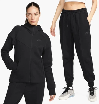 Спортивный костюм женской Nike Sportswear Tech Fleece Black M Черный FB8338-010__FB8330-010