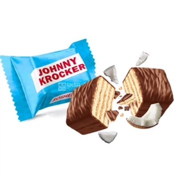 Цукерки Roshen Johnny Crocker coconut 0.5кг (Джонні крокер кокос)