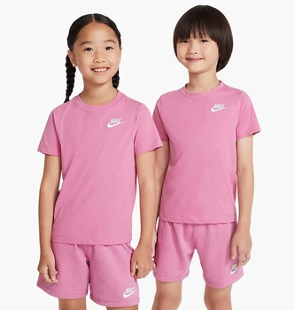 Спортивный костюм детской Nike Club Little Pink 4 рост 104 см Розовый 36M143-ACG