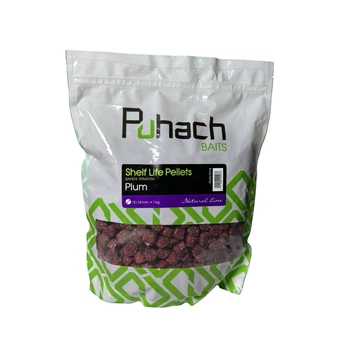 Вареные гранулы Puhach Baits Natural Line Shelf Life Pellets 12/14 mm 1 kg - Plum,PUSLP018
