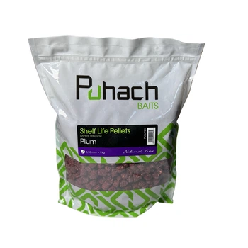Вареные гранулы Puhach Baits Natural Line Shelf Life Pellets 8/10 mm 1 kg - Plum,PUSLP017