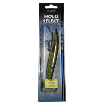 Воблер Jaxon HS Pike 2 секции 14cm цвет PT, вес 21g заг. 1,0-3,5m floating,VJ-PJ14FPT