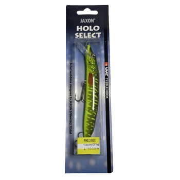 Воблер Jaxon HS Pike 2 секції 14cm колір PF, вага 21g загл. 1,0-3,5m floating,VJ-PJ14FPF