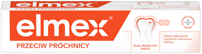 Набір зубних паст Elmex Caries Protection Tripack з фтором 3 x 75 мл (8590232000234)