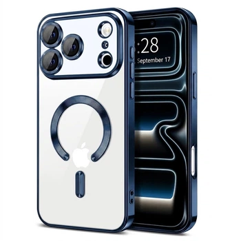 Чехол Fiji Chrome для Apple iPhone 17 Pro Max с MagSafe и защитой камер Dark Blue