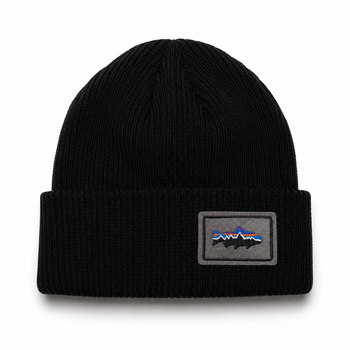 Шапка Patagonia с рыбкой унисекс черного цвета One Size (g3r-rgl-s3i)