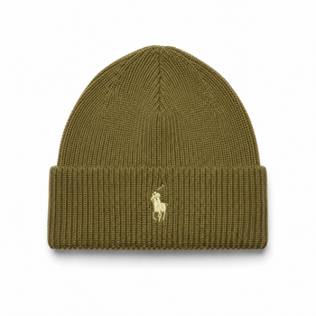 Шапка Polo Ralph Lauren Унисекс Бежевого Цвета ONE SIZE (nnu-5rz-go0)