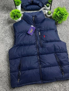 Класичний Жилет Polo Ralph Lauren для чоловіків Синій M (PRL-VEST-NAVY-M)