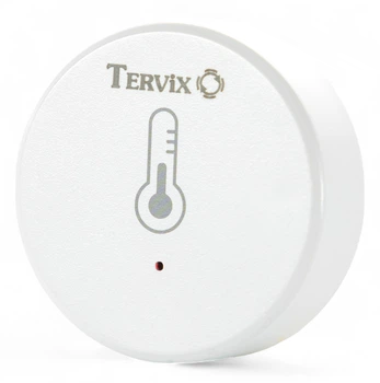 Беспроводной датчик температуры и влажности Tervix Pro Line ZigBee T&H Simple, белый (413031)
