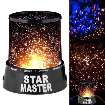 Проектор звездного неба Star Master USB ночник с эффектами звезд и луны