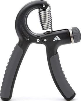 Еспандер для долоні Adidas Adjustable Grip Trainer регульований 10-40 кг метал чорний
