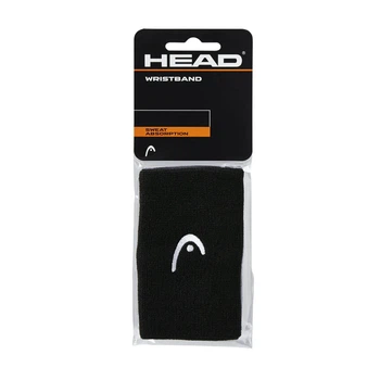 Напульсник HEAD New Wristband 5" чорний нейлон 2 шт для ігрового спорту