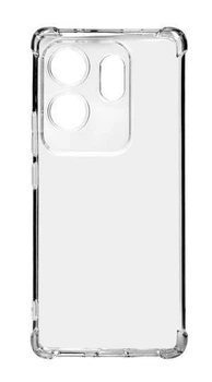 Прозрачный чехол для Infinix Zero 30 (X6731B) с углами-амортизаторами с защитой камеры противоударный