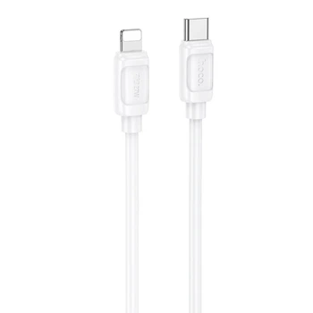 Кабель Hoco X115 Surpass Type-C — Lightning 27W 1 м білий